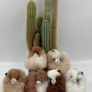 Breloczek z wełny alpaki ALPACA (różne kolory)