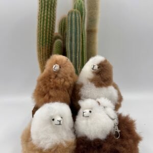 Breloczek z wełny alpaki ALPACA2 (różne kolory)